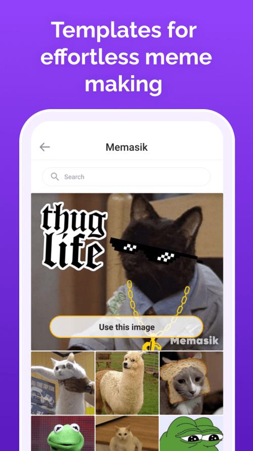 Memasik - Meme Maker স্ক্রিনশট 1