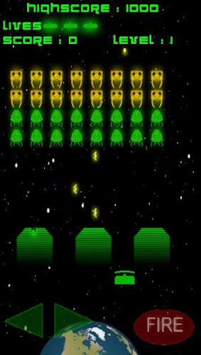 Invaders - Shooter de Arcade Captura de tela 0