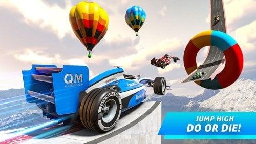 Formula Car Racing Stunts Ramp 스크린샷 2