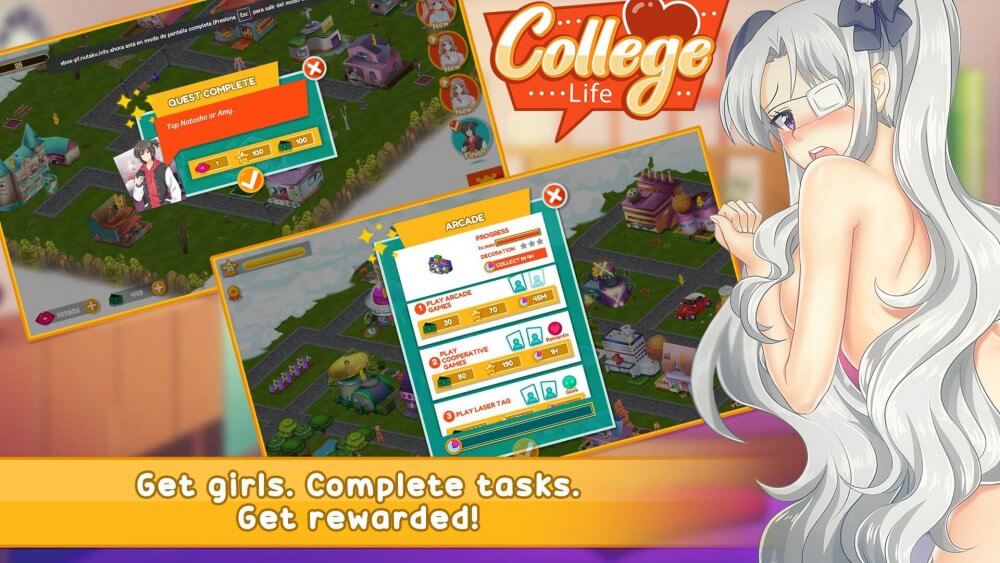 College Life Mod 스크린샷 0