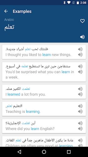 Arabic English Dictionary Schermafbeelding 2