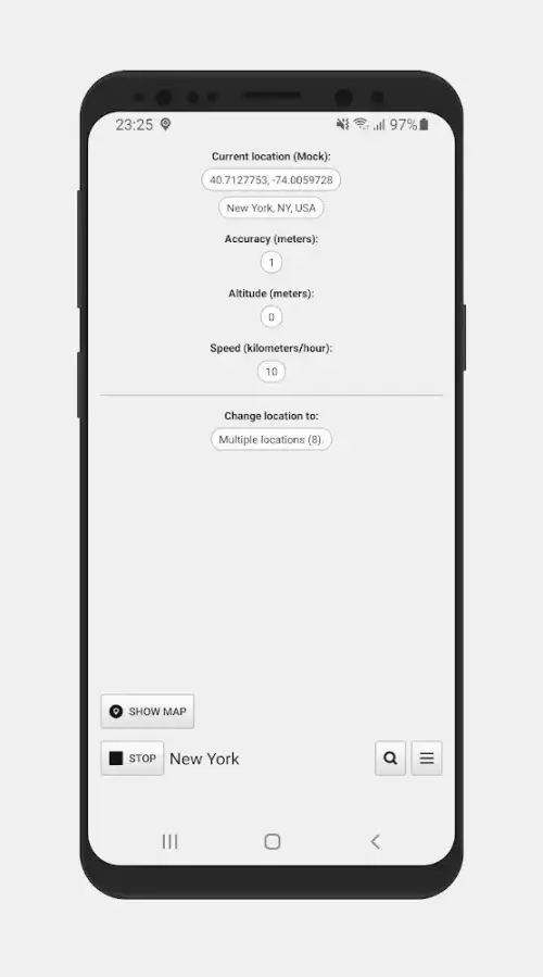 Location Changer ภาพหน้าจอ 1