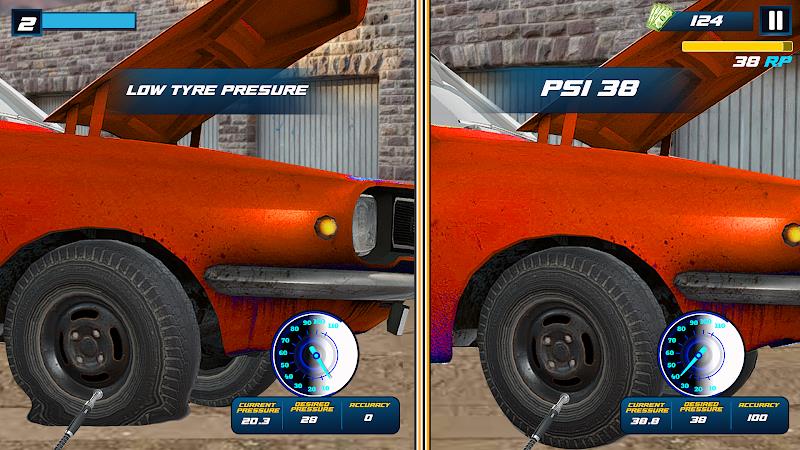 Tire Shop Car Mechanic Game 3d Zrzut ekranu 2