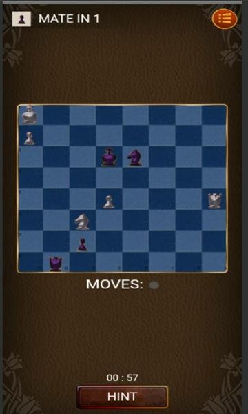 Schermata Chess with level 1