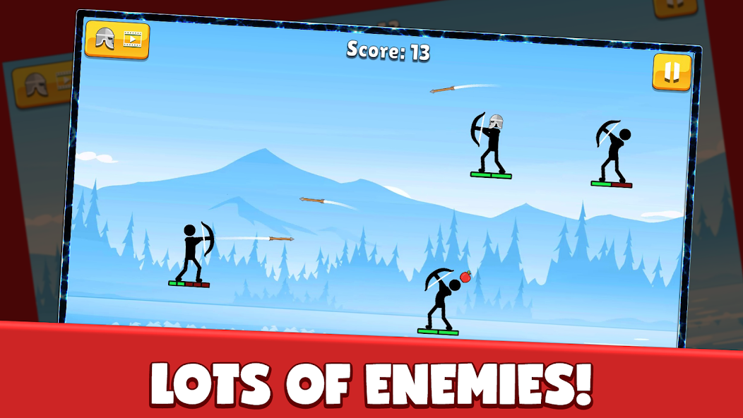 Sticks Archer : Arrow Master Mod Zrzut ekranu 0