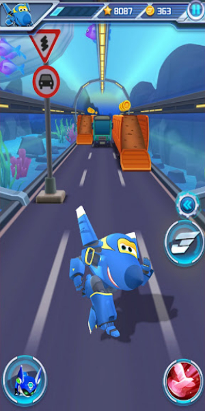 Super Wings : Jett Run Capture d'écran 1