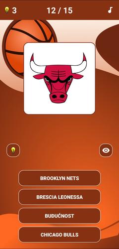 Basketball Logo Quiz Tangkapan skrin 0