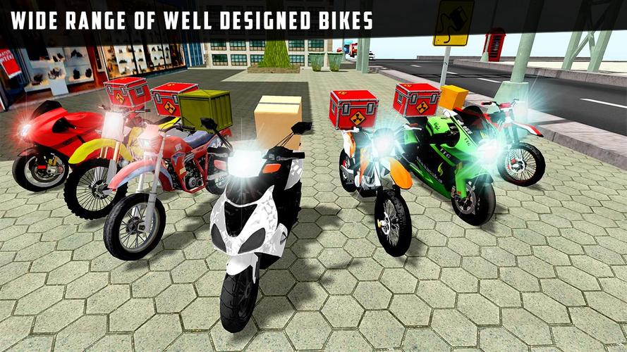 City Courier Delivery Rider 스크린샷 0