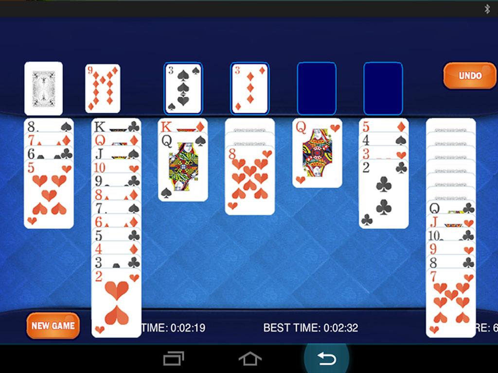 Deluxe Solitaire 스크린샷 1
