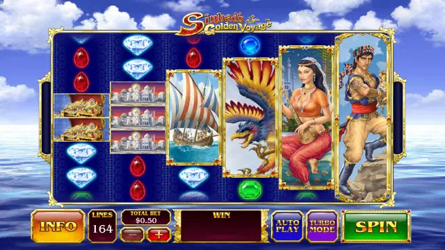 Schermata SINBAD'S GOLDEN VOYAGE (FREE CASINO SIMULATOR) 1