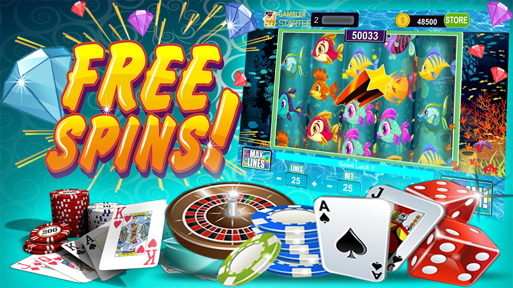 Gold Fish - Casino Slots Machines 螢幕截圖 0