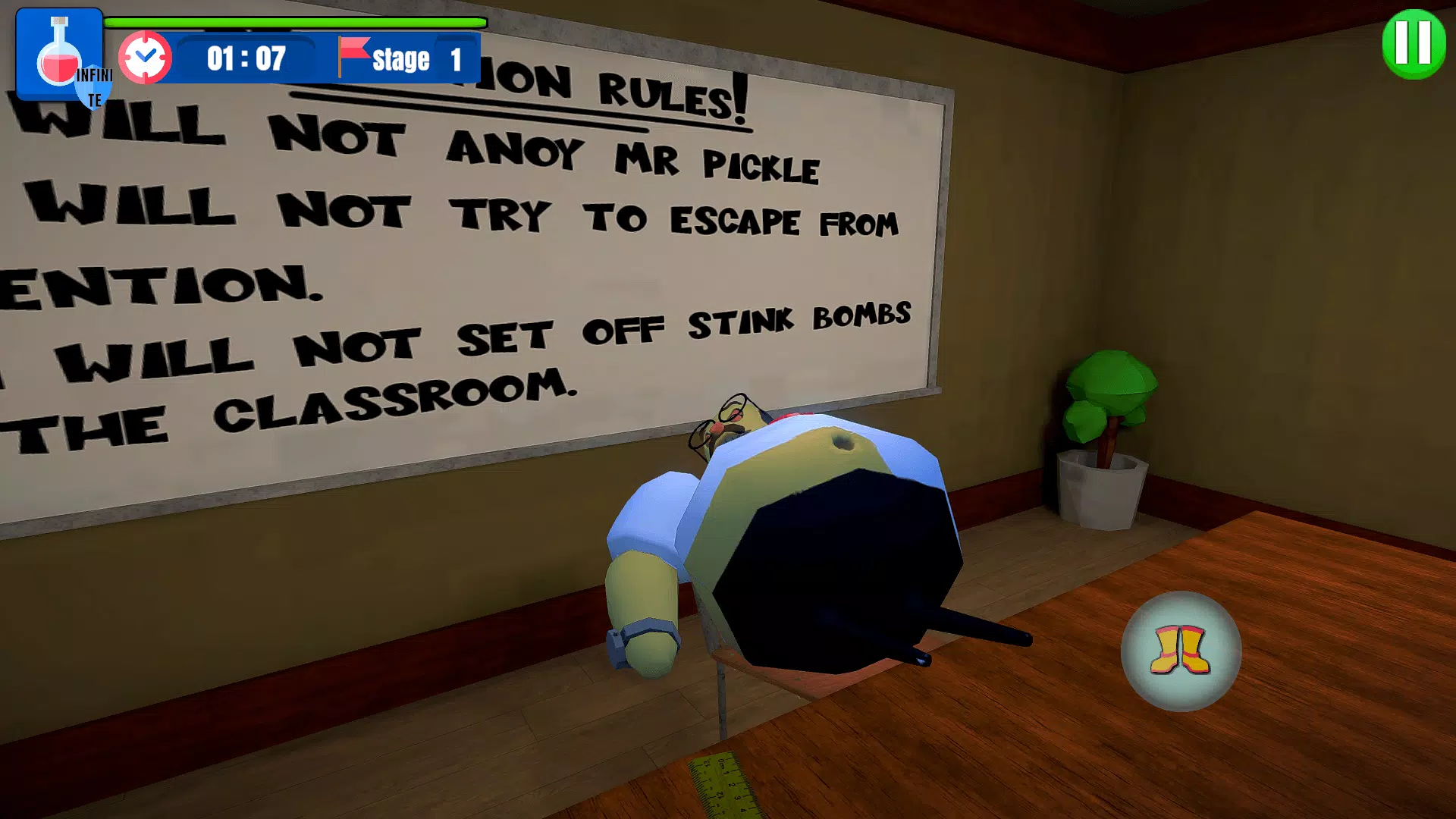 Obby School Breakout スクリーンショット 0
