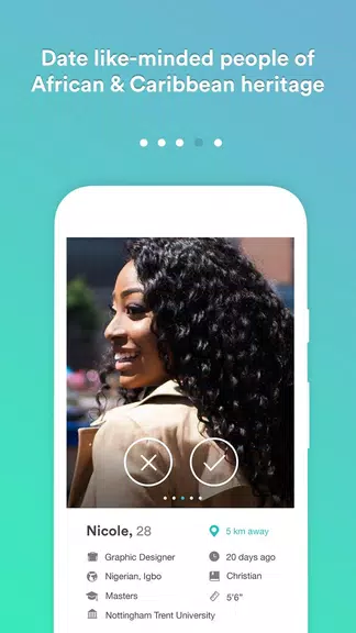 Africlick - African Black Dating & Networking App Ekran Görüntüsü 1