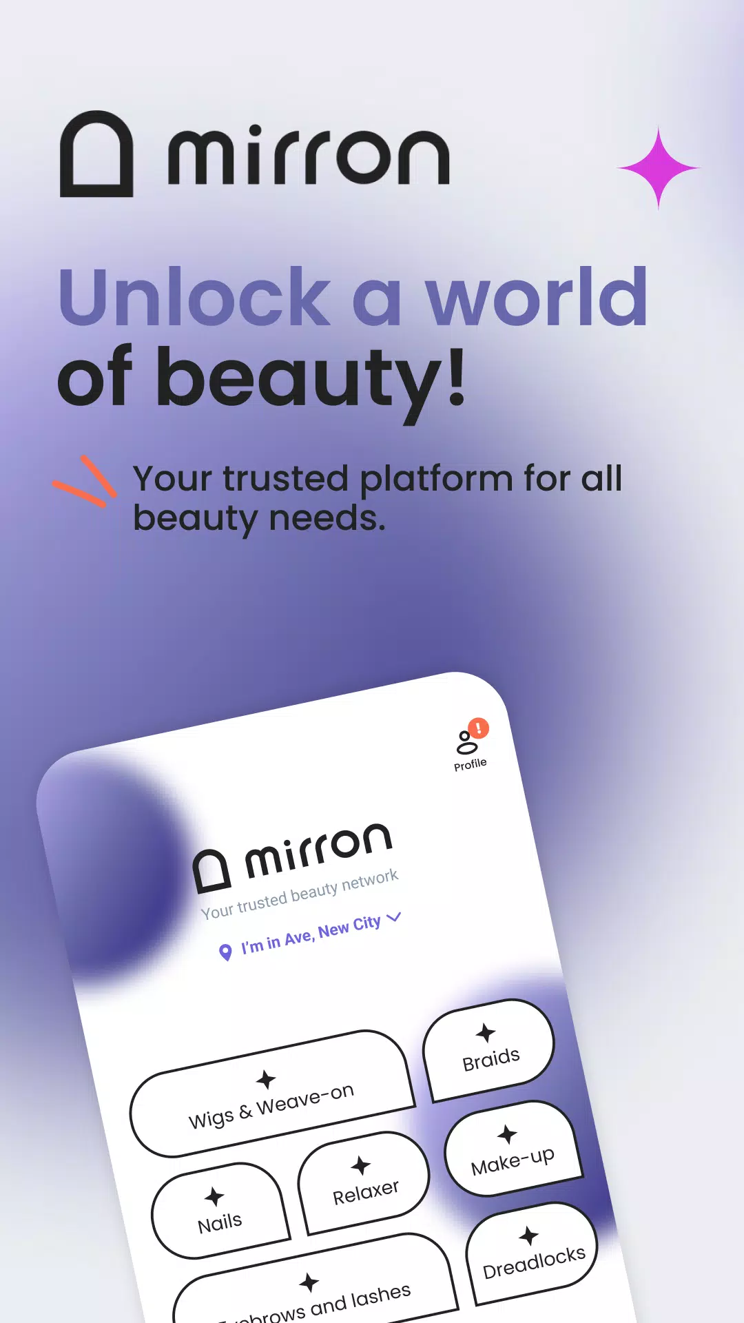 Mirron: Explore Beauty Nearby 螢幕截圖 0