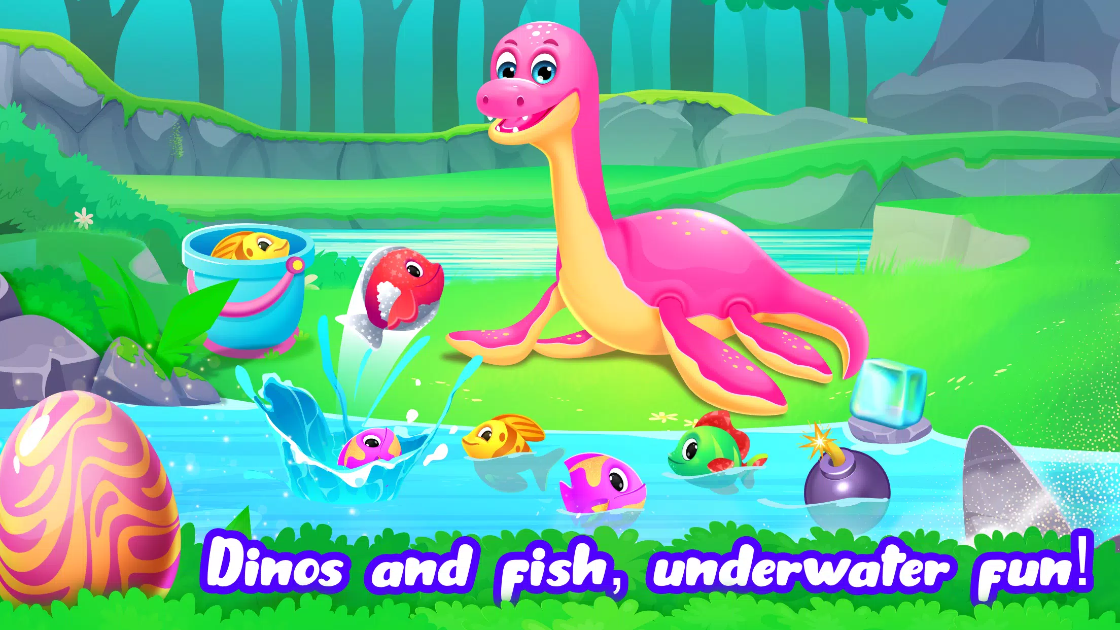 Dino World Jurassic for Kids Ảnh chụp màn hình 1