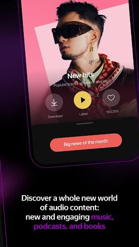 Yandex Music, Books & Podcasts Ảnh chụp màn hình 1