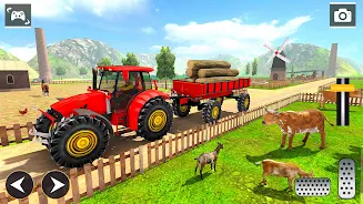 Tractor Simulator Farming Game 스크린샷 0