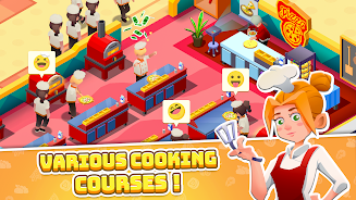 Idle Cooking School Captura de tela 1