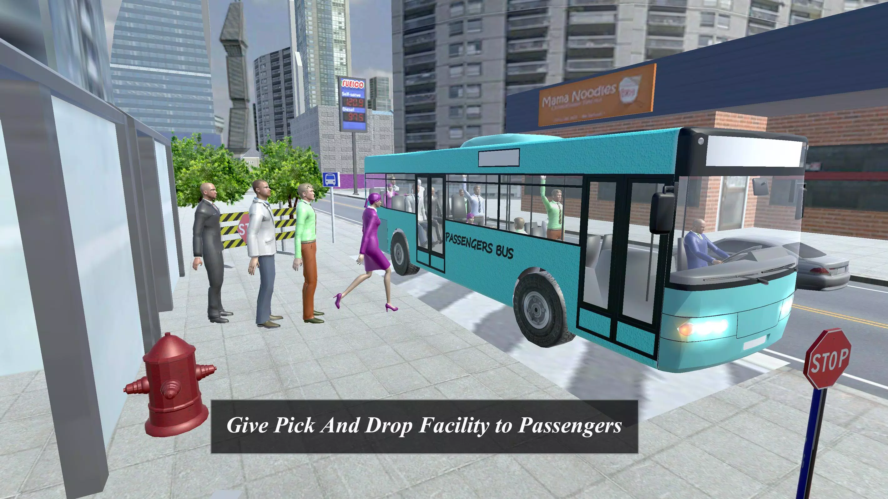 City Bus Simulator - Eastwood Captura de tela 1