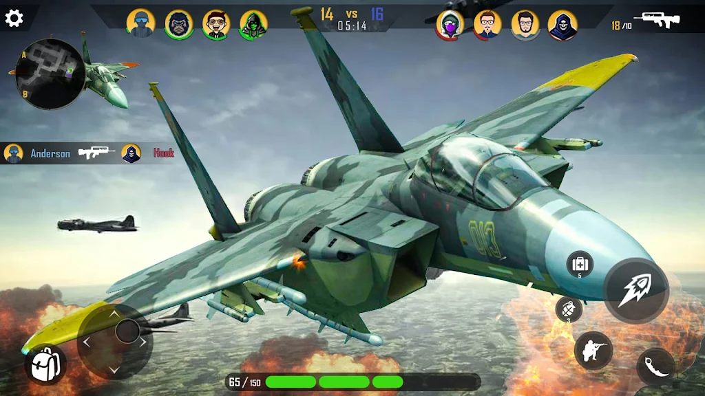 Fighter Jet Games Warplanes Captura de pantalla 3