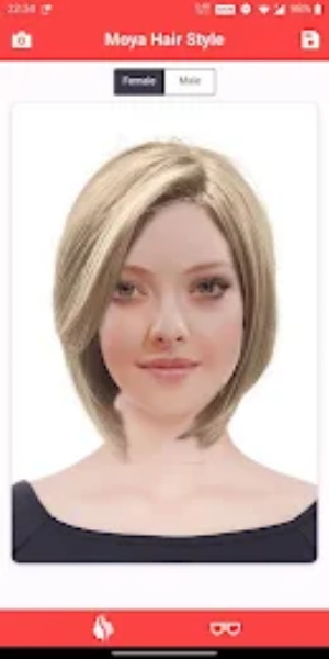 Moya Hairstyle: Bangs & Wigs Captura de pantalla 1