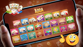 Adda 29 Rummy Callbreak Ludo Captura de pantalla 1