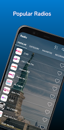 Radio Listen - Music & News Schermafbeelding 1