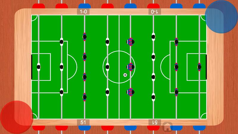 Foosball table soccer 1 2 3 4 Captura de tela 3