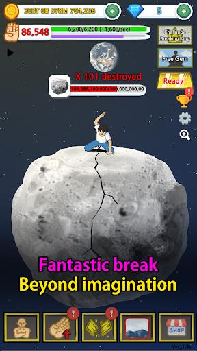 Tap Tap Breaking: Break Everything Clicker Game Schermafbeelding 2