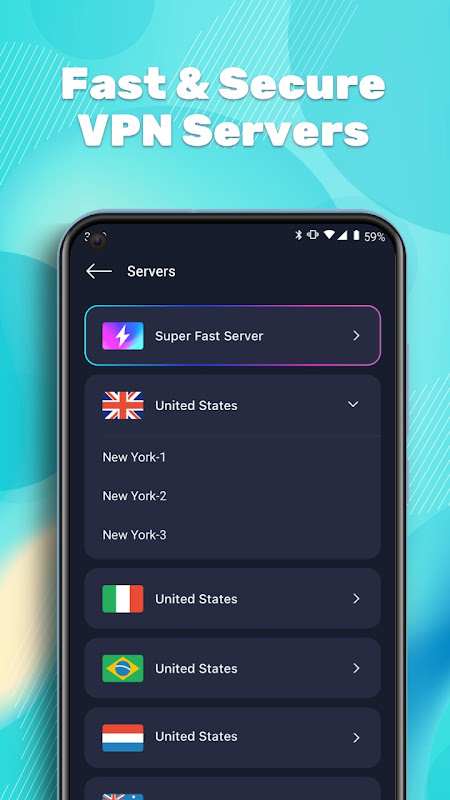 XMaster - Fast & Secure  VPN 스크린샷 3