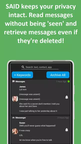 SAID - Smart Alerts ဖန်သားပြင်ဓာတ်ပုံ 3