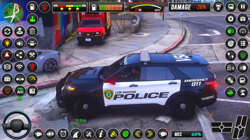 US Police Chase: Cop Car Games 螢幕截圖 2