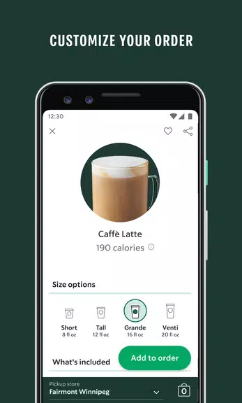 Starbucks Capture d'écran 3