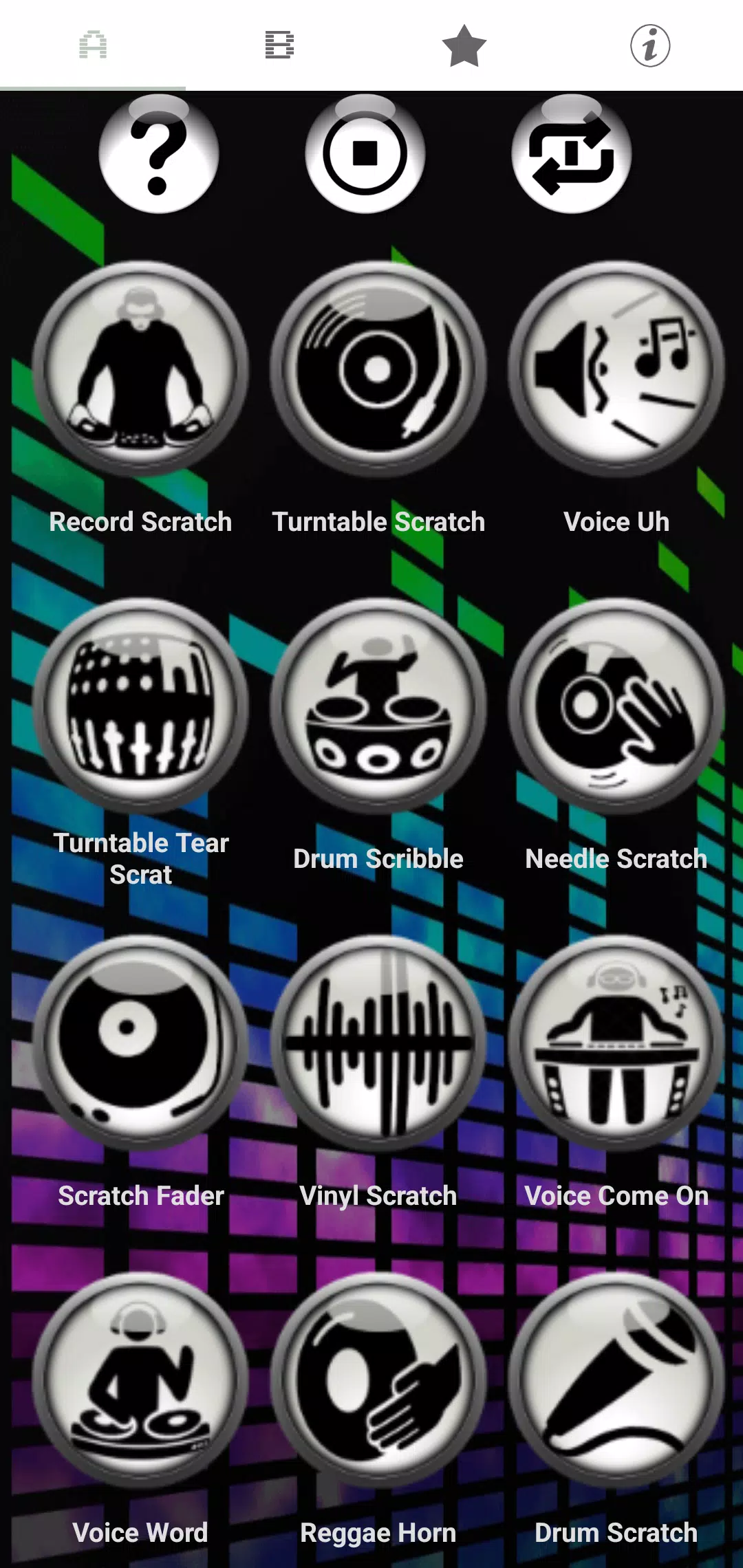 Schermata DJ Sounds and Ringtones 0
