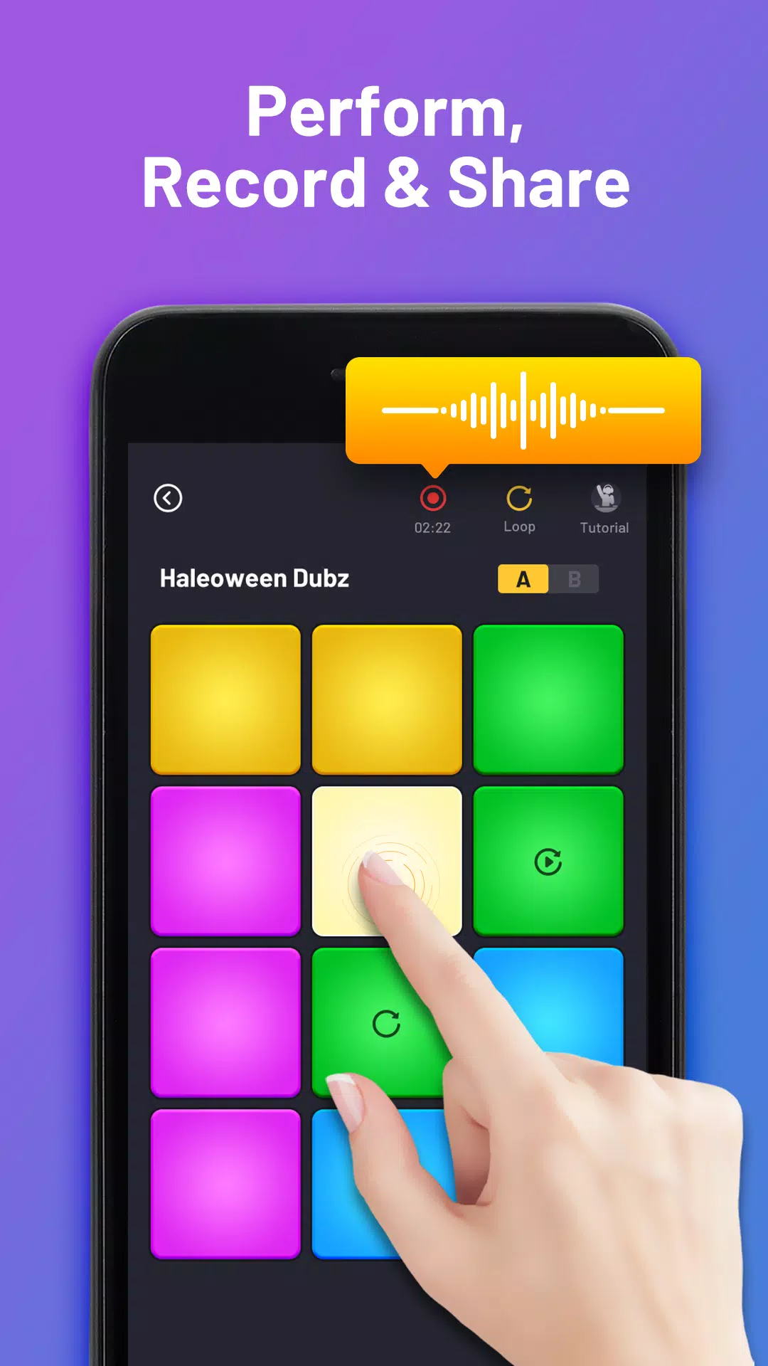 Drum Pad – Free Beat Maker Mac Captura de tela 3