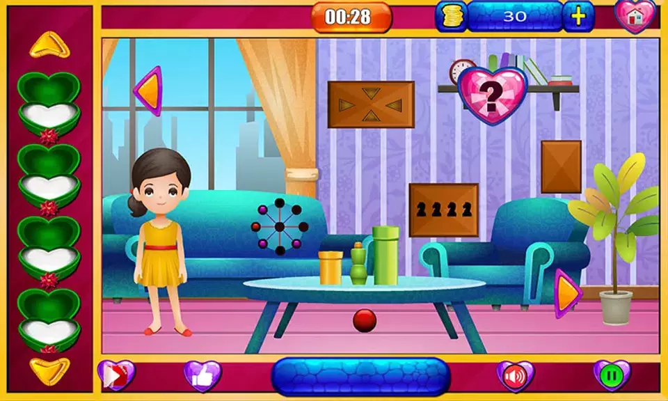 100 Doors Escape - Girl Room Screenshot 1