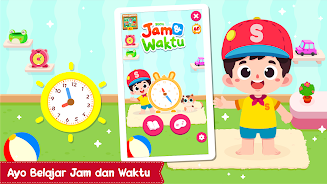 Belajar Jam & Waktu Tangkapan skrin 0