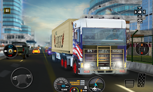 Euro Truck Transport Cargo Sim Ảnh chụp màn hình 2