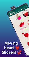 Moving Emoji Animated Stickers Captura de pantalla 2