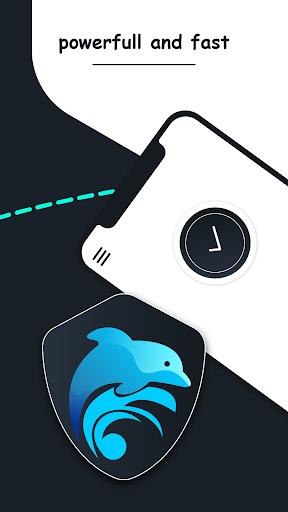 Dolphin VPN -fast & sTop (MOD) 스크린샷 1