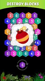 Merge Hexa - Number Puzzle ဖန်သားပြင်ဓာတ်ပုံ 3