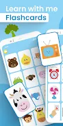 First Baby Words Learning Game Schermafbeelding 1