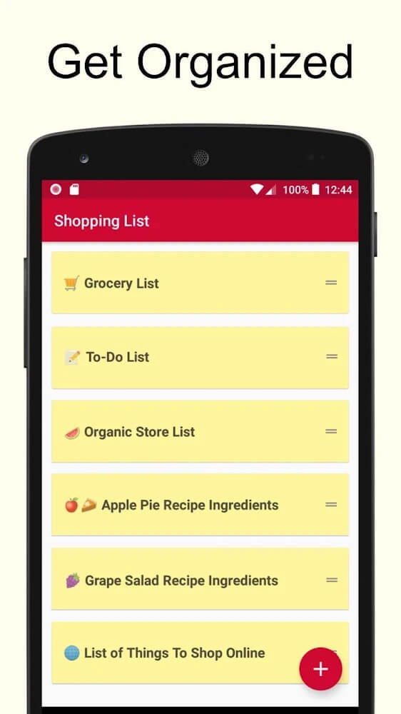 Shopping List Mod Ảnh chụp màn hình 0