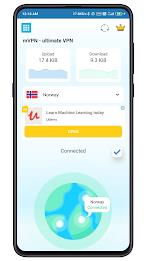 mVPN - Super Fast Unlimited Proxy & Secure Server ภาพหน้าจอ 0