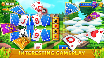 Pyramid Solitaire - Farm Trip স্ক্রিনশট 2