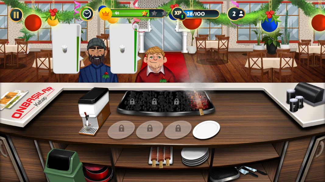 Kebab World - Cooking Game Chef Ekran Görüntüsü 0