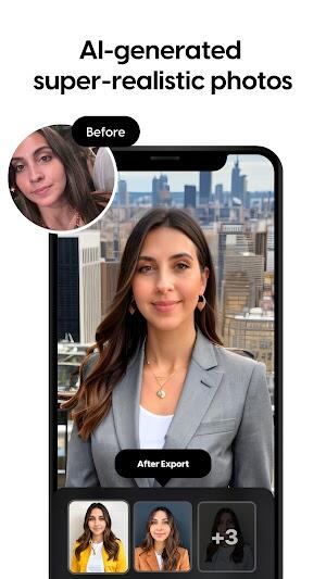 PhotoApp AI Photo Enhancer ภาพหน้าจอ 1