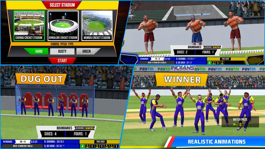 Indian Cricket Premiere League Captura de tela 3