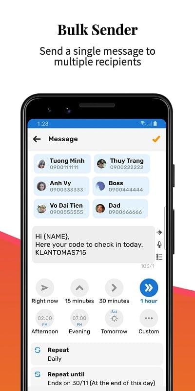 Auto Text Tangkapan skrin 3