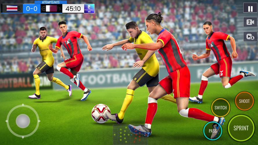 Football 3D Star ဖန်သားပြင်ဓာတ်ပုံ 3